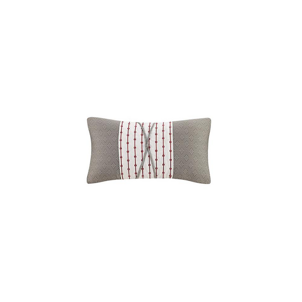 Elegant Natori Cherry Blossom Oblong Decorative Pillow - 12x22 Inch | 100% Cotton Percale