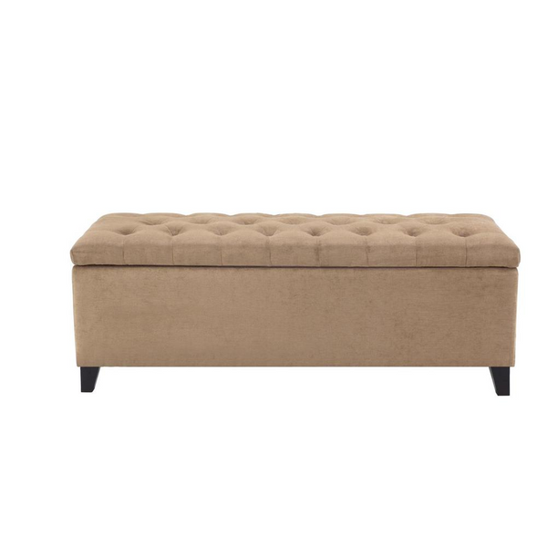 Shandra Tufted Top Storage Bench - Modern Design with Ample Storage