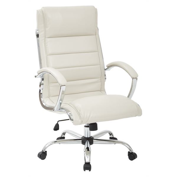 Luxurious Executive Chair with Built-in Lumbar Support