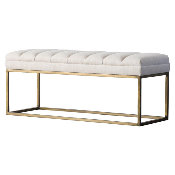 Darius Fabric Bench - Stylish and Versatile Seating for Any Room