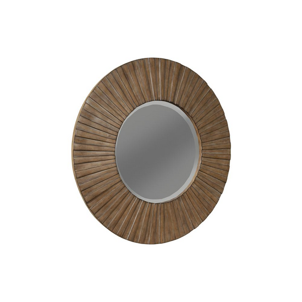 Brown Pearl Mirror - Brown Bronze Finish, Contemporary Design, High-Quality Construction